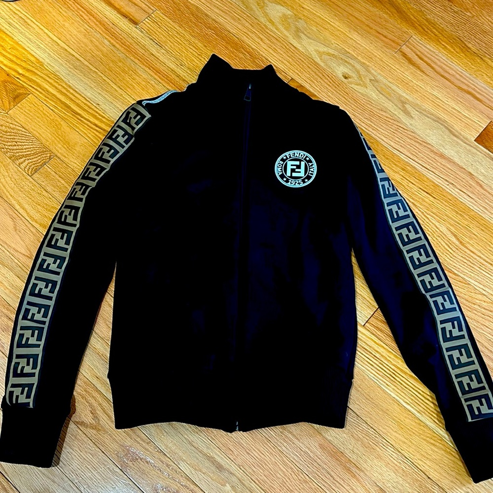 Fendi high crew neck sweatshirt